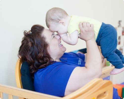 Welcome hugs and cuddles