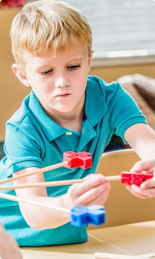 We explore and discover in learning centers