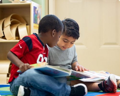 Spent some quiet time reading with friends