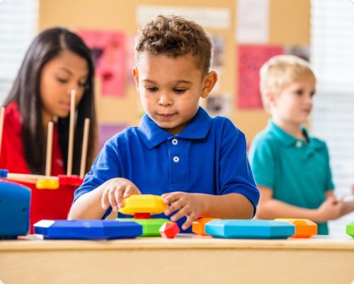 Start the day at learning centers