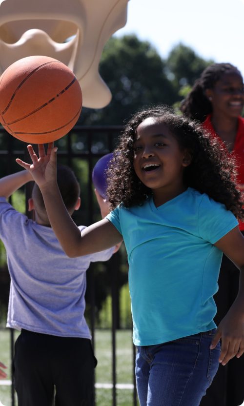 Time to head outside to the playground, soccer field, or climbing wall