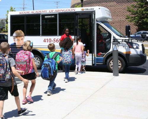 Getting to and from school is easy!